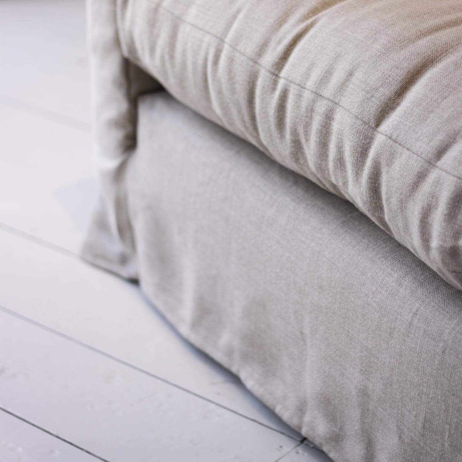 soft, natural,linen sofa