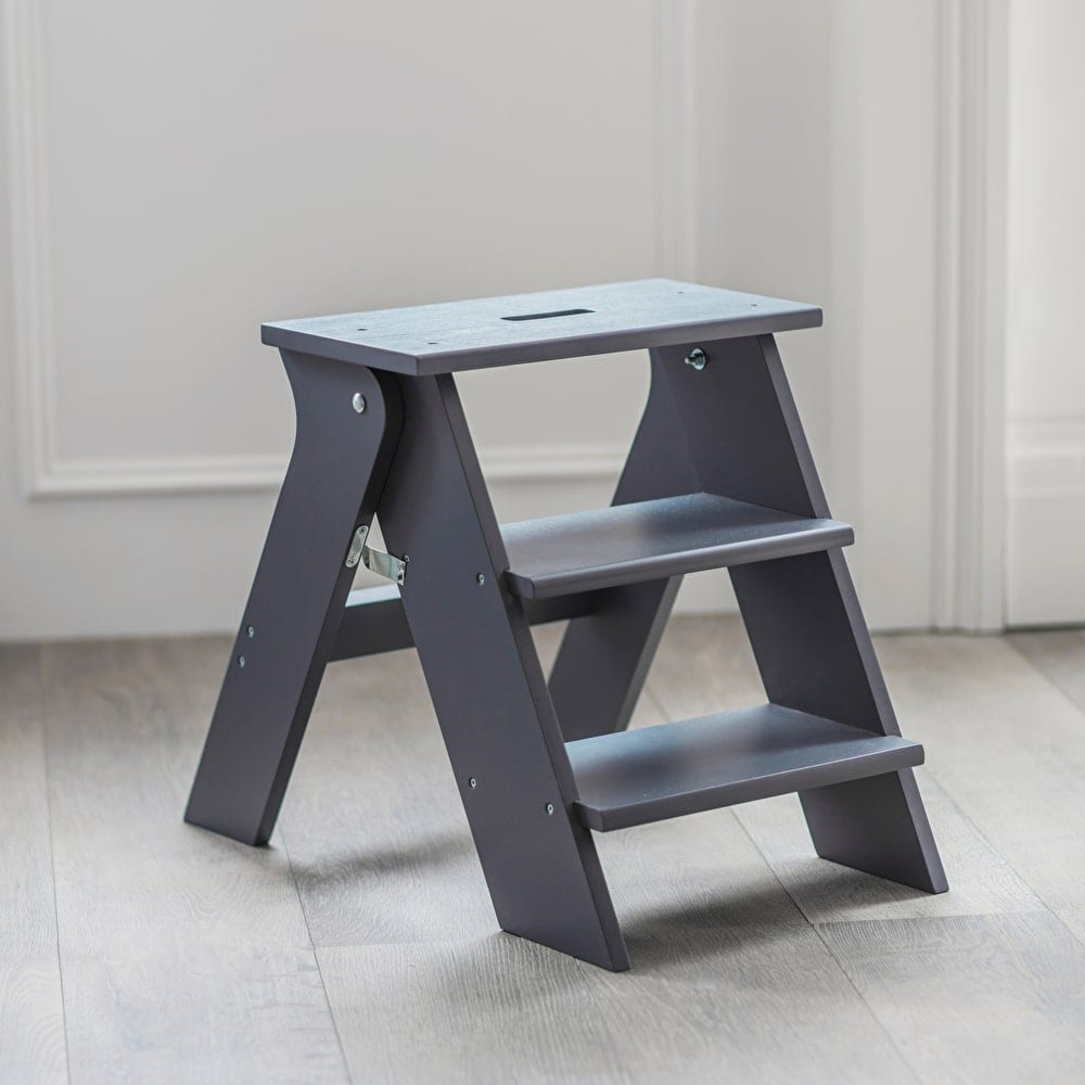 Step Stool Charcoal Spruce For The Kitchen Home Accessories