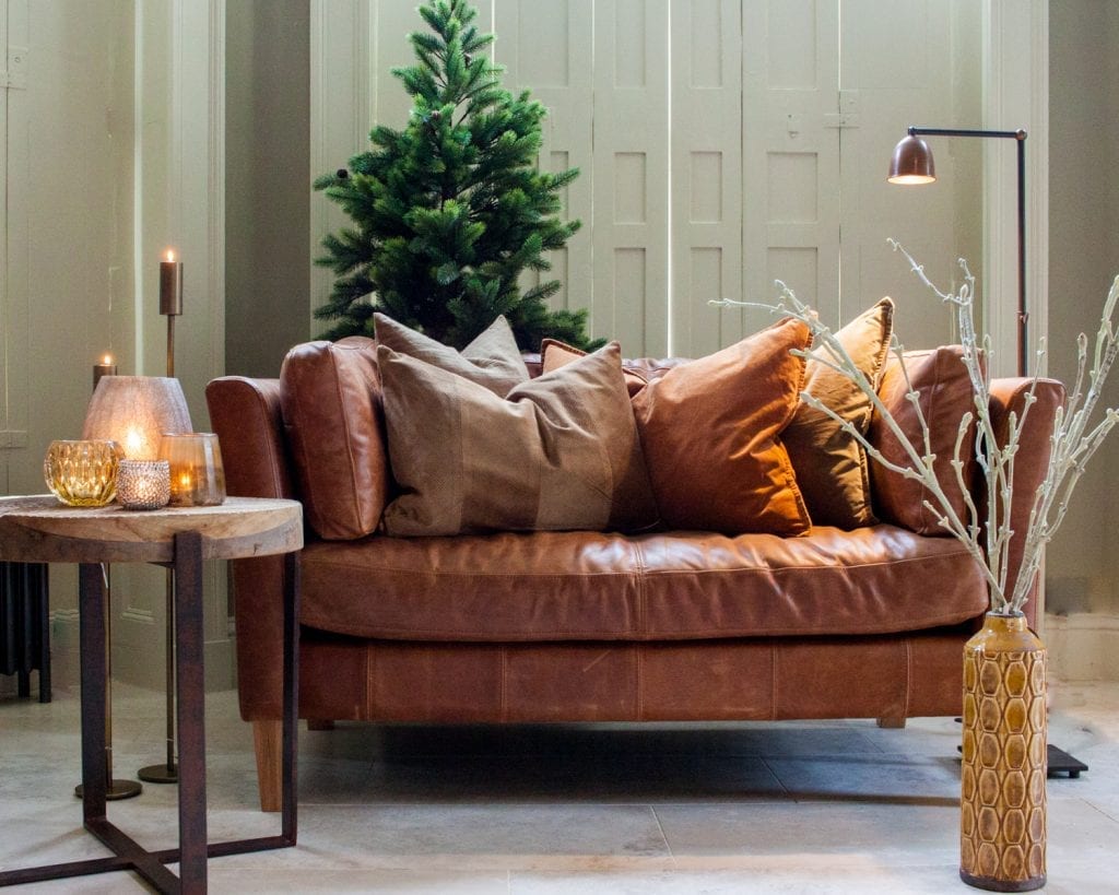 Christmas-croft-two-seater-leather-sofa